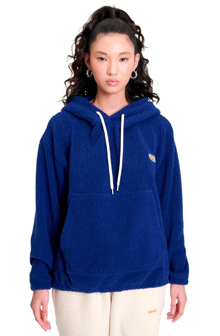 Moletom Baw Sherpa New Retro Azul Marinho - NewSkull