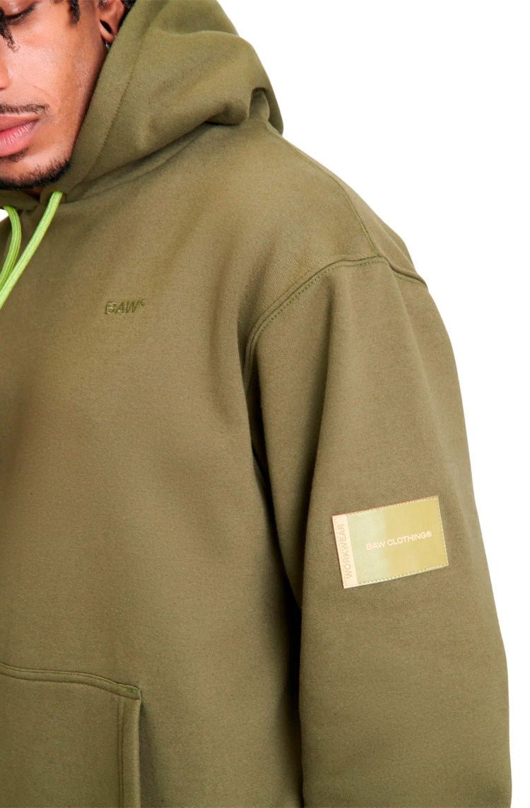 Moletom Baw Work Essentials Verde - NewSkull