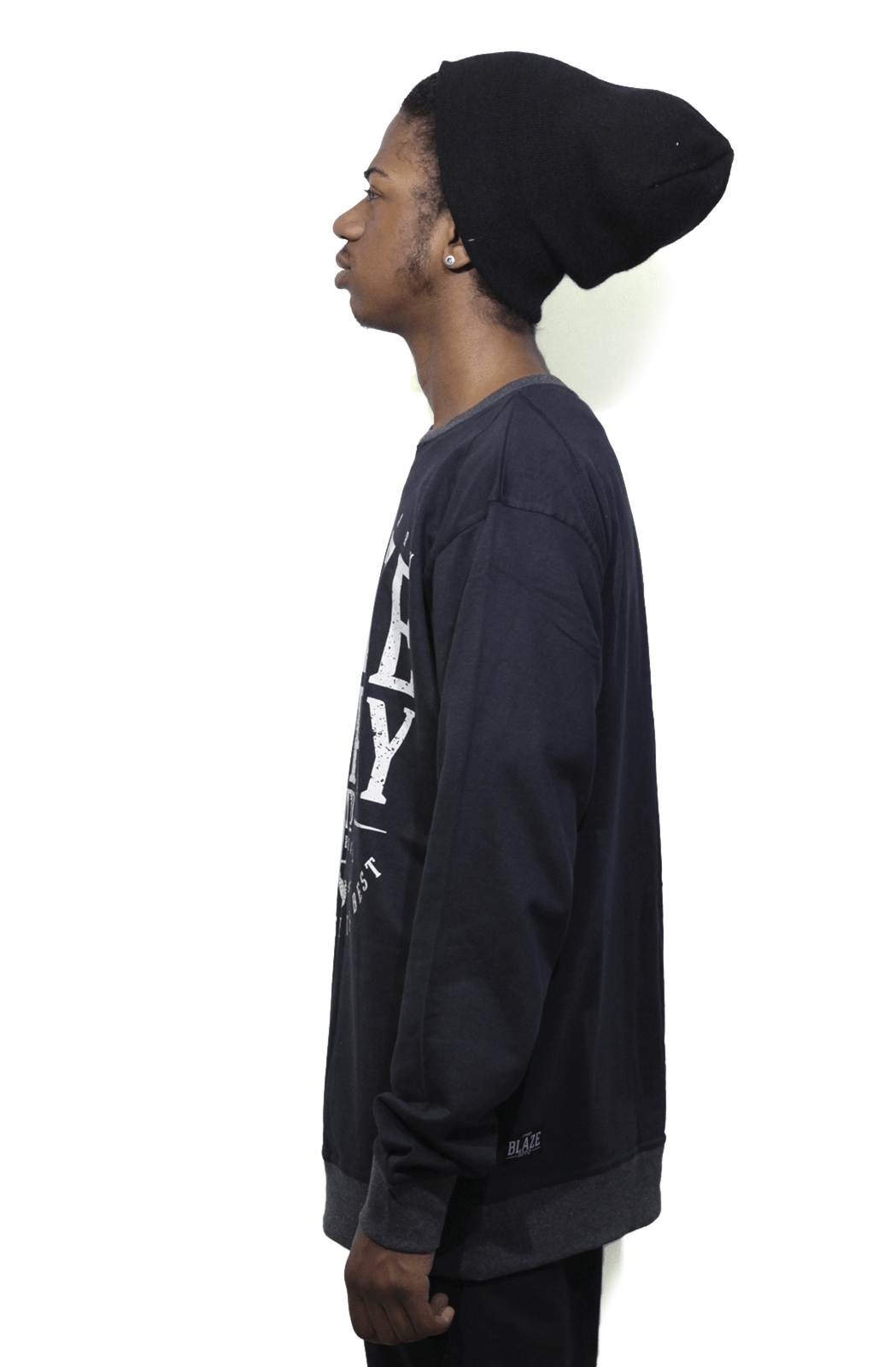 Moletom Blaze Careca Blazes Preto - NewSkull
