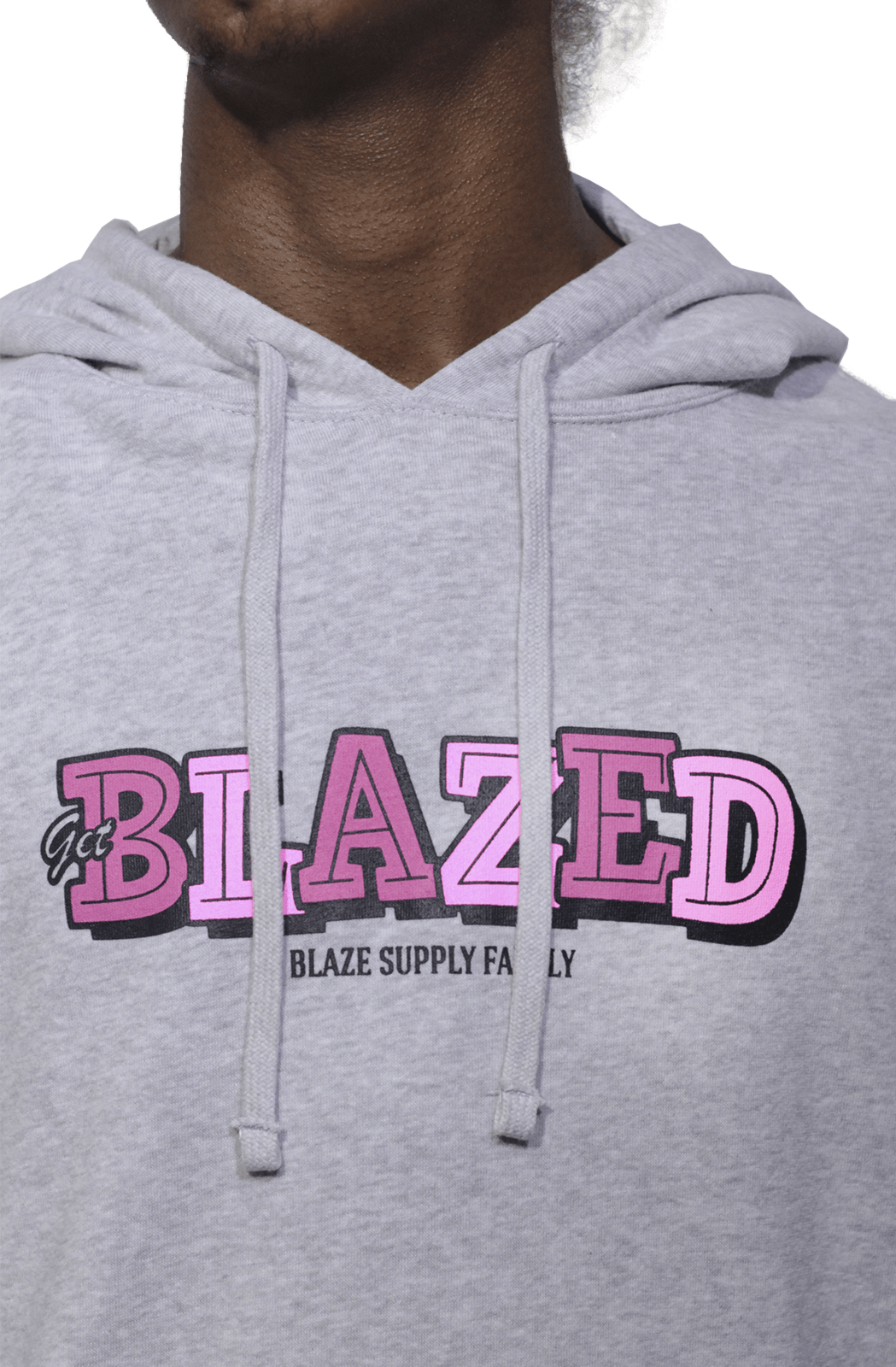 Moletom Blaze Hoodie Get Blazed Cinza - NewSkull