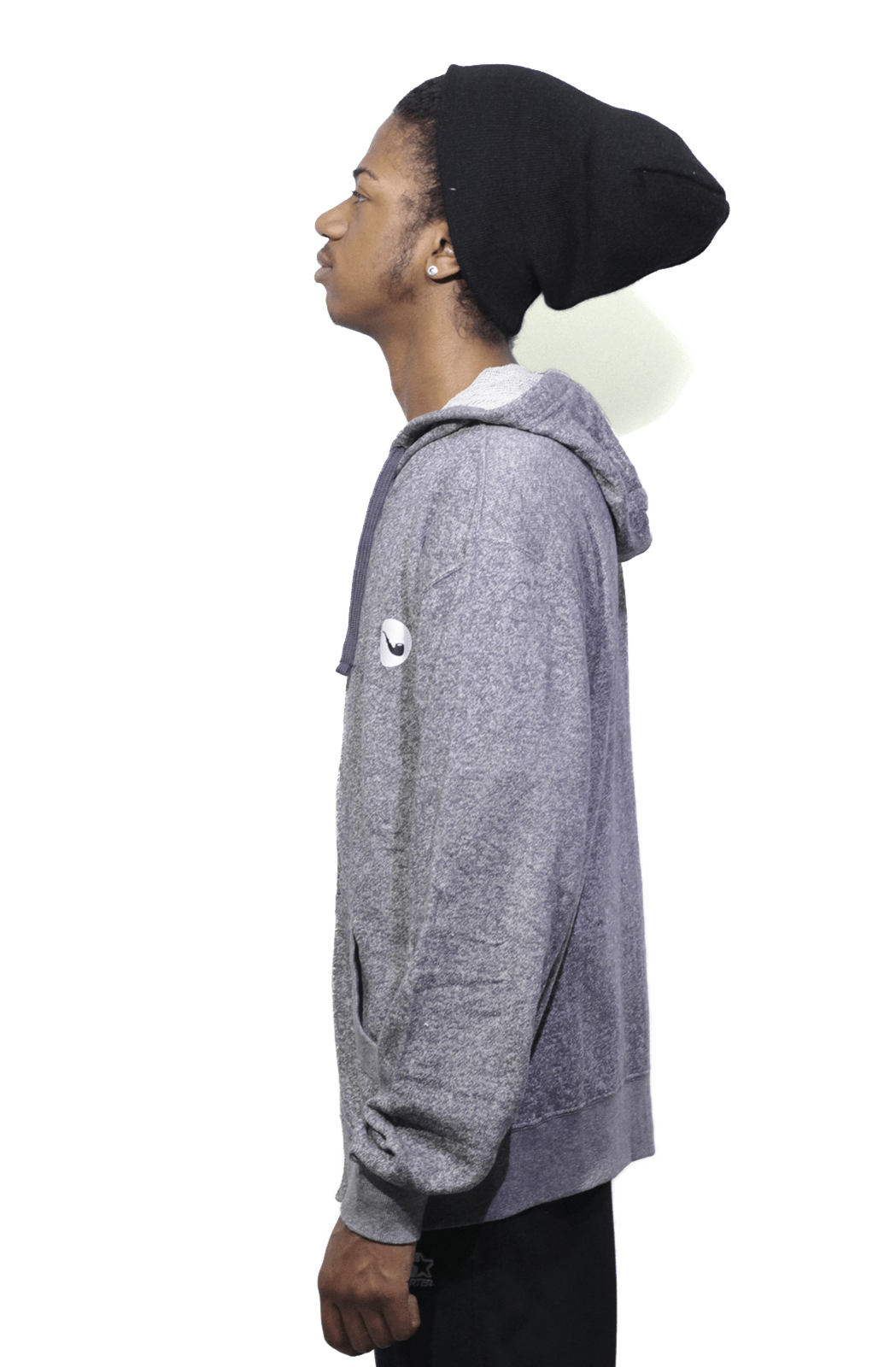 Moletom Blaze Zipper Patch Mescla - NewSkull