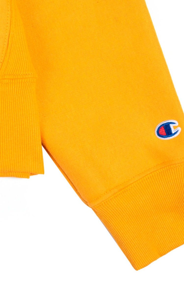 Moletom Champion Life Reverse Weave c Embroidery Amarelo - NewSkull