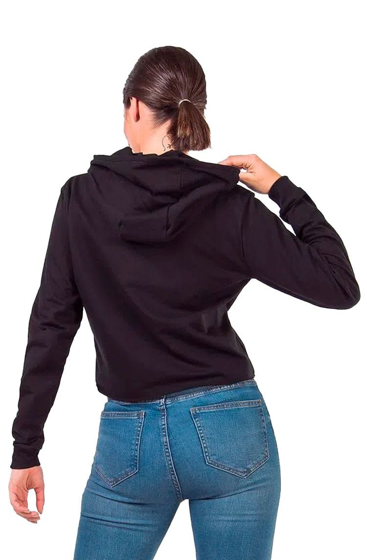Moletom Fila Easy II Feminino Preto/Branco - NewSkull