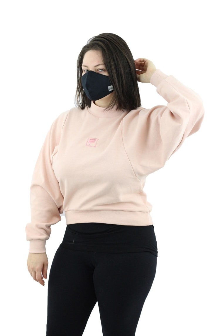 Moletom FILA Fbox Feminino Summer Rosa - NewSkull