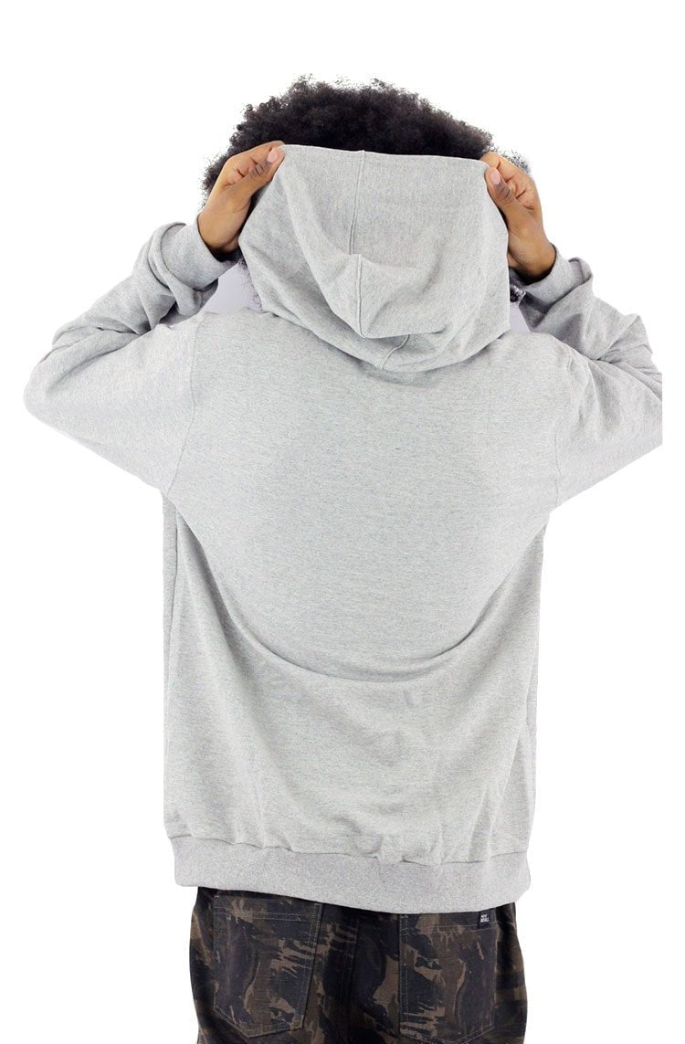 Moletom FILA Letter New Capuz Cinza/Mescla - NewSkull