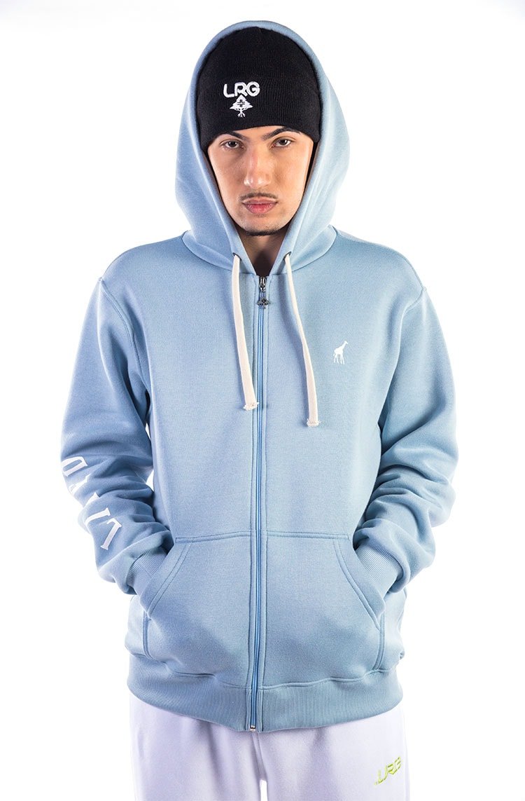 Moletom LRG Canguru Aberto Giraffe Azul - NewSkull