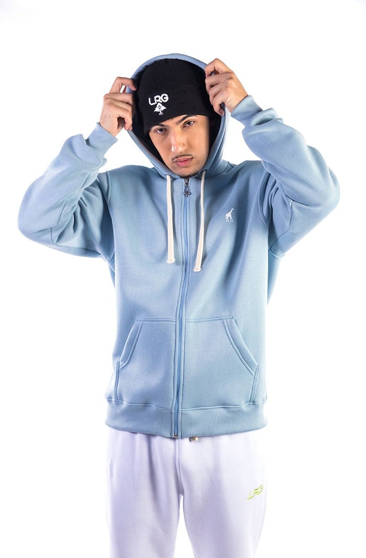 Moletom LRG Canguru Aberto Giraffe Azul - NewSkull