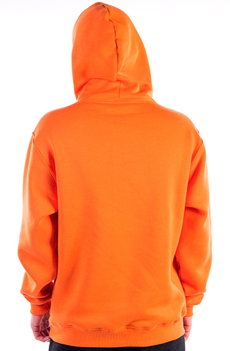 Moletom LRG Canguru Fechado Logo Giraffe Laranja/Branco - NewSkull