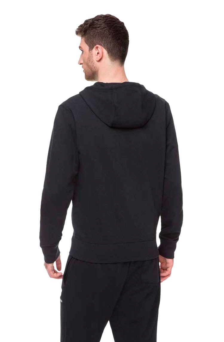 Moletom New Balance Essentials Full Zip Preto/Branco - NewSkull