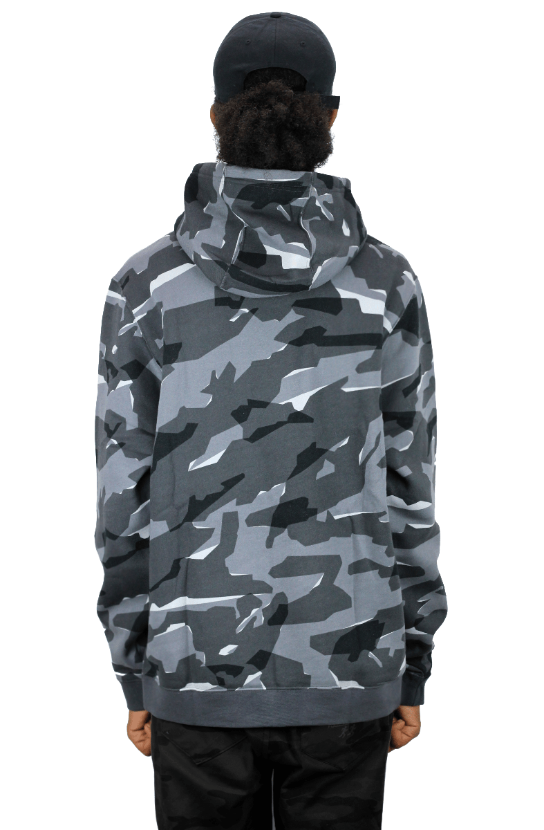 MOLETOM NIKE CANGURU CAPUZ CAMUFLADO/CINZA - NewSkull