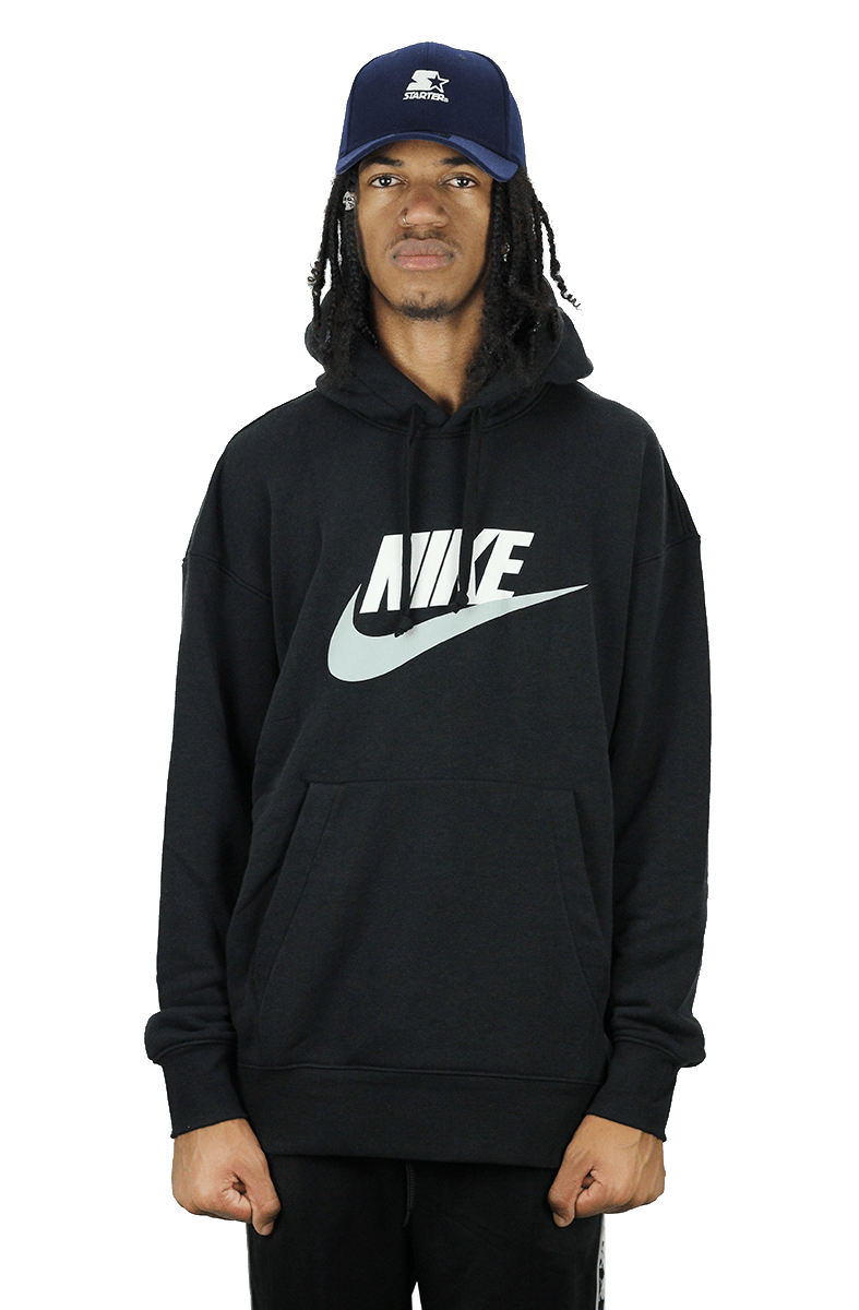 MOLETOM NIKE CANGURU CAPUZ SPORTWEAR HERITAGE PRETO - NewSkull