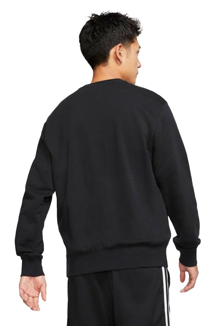 Moletom Nike Sportswear Club Careca Preto/Branco - NewSkull