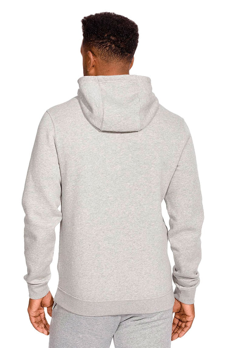 Moletom Nike Sportswear Club Hoodie PO Cinza/Branco - NewSkull