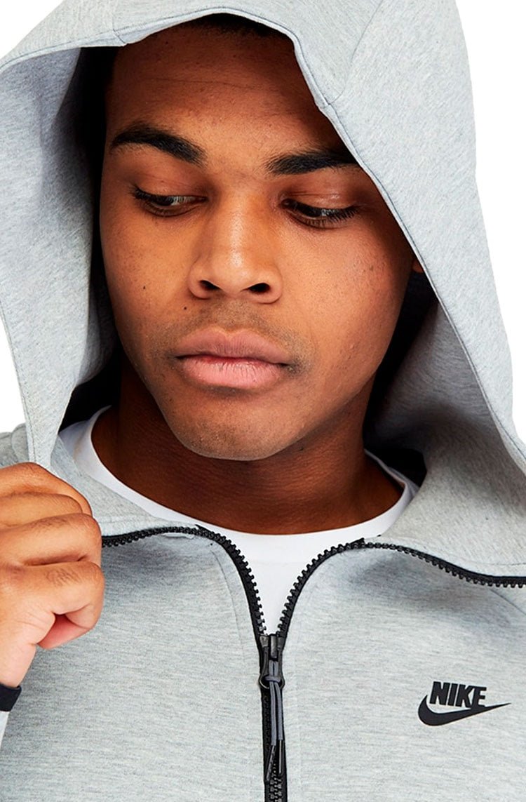 Moletom Nike Sportswear Tech Fleece Cinza/Cinza - NewSkull