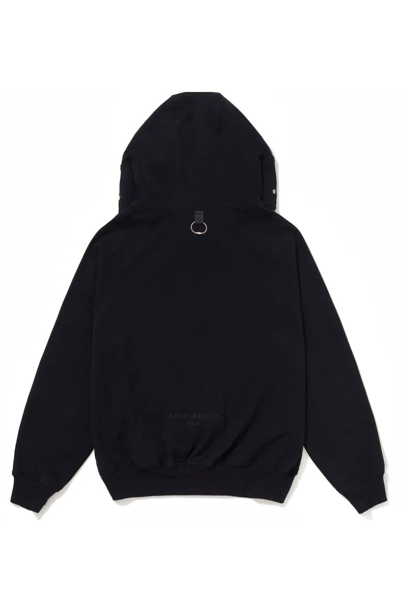 Moletom PACE X - phora Hoodie Black Preto - NewSkull