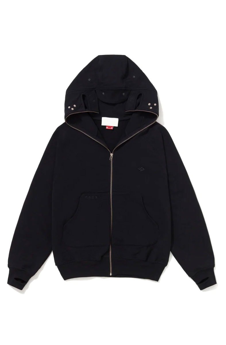 Moletom PACE X - phora Hoodie Black Preto - NewSkull