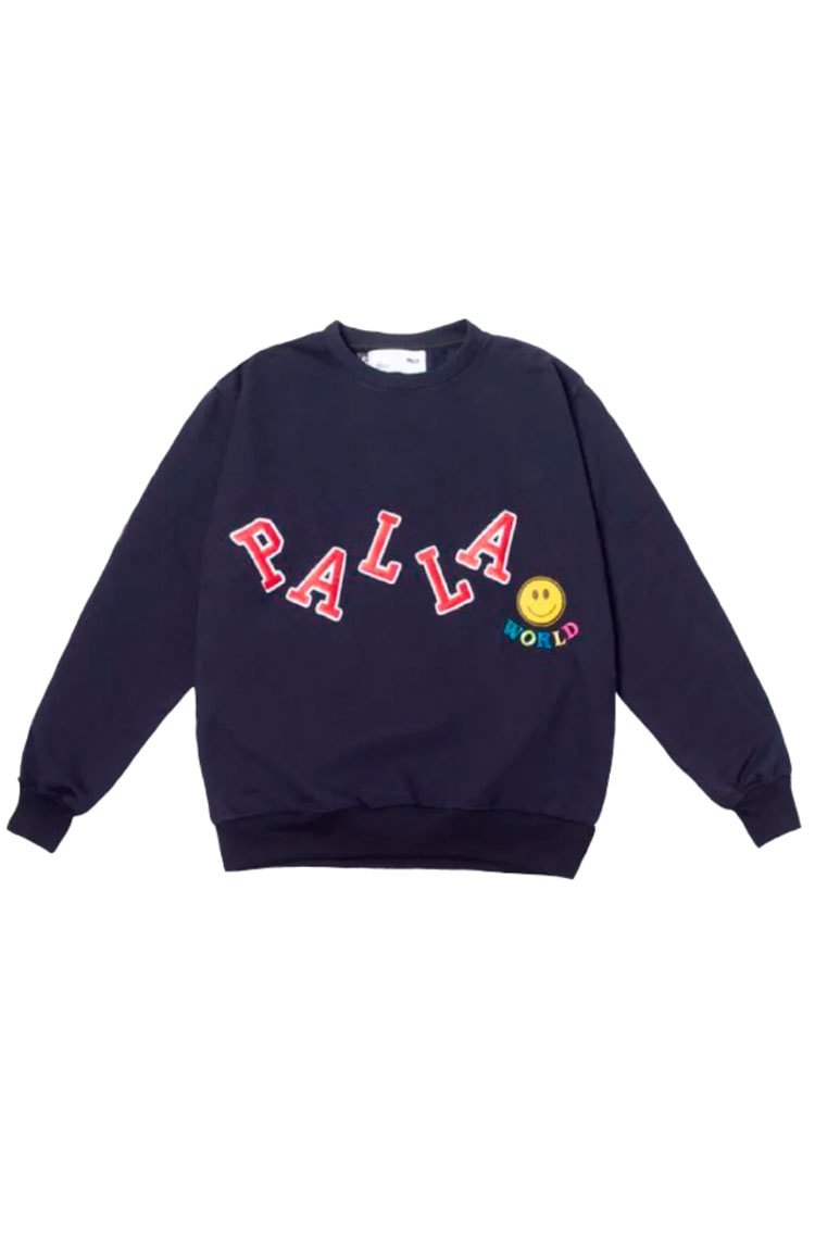 Moletom Palla High School Light Azul/Vermelho - NewSkull