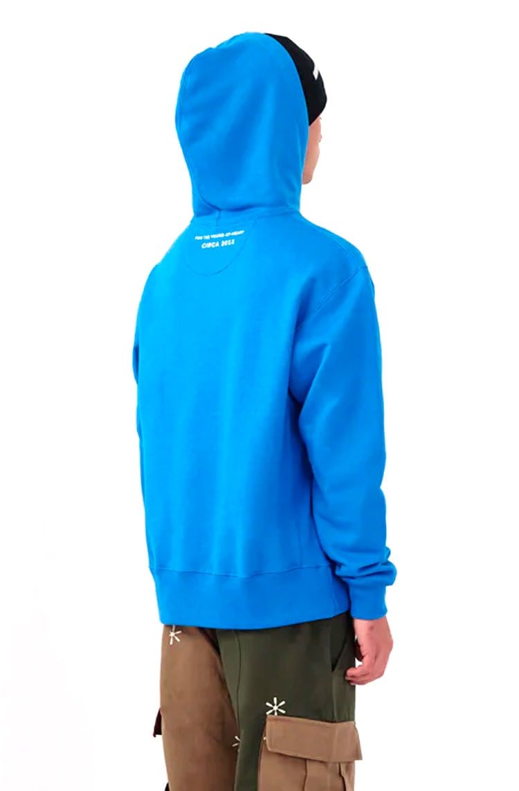 Moletom Piet Circa Hoodie Azul/Branco - NewSkull