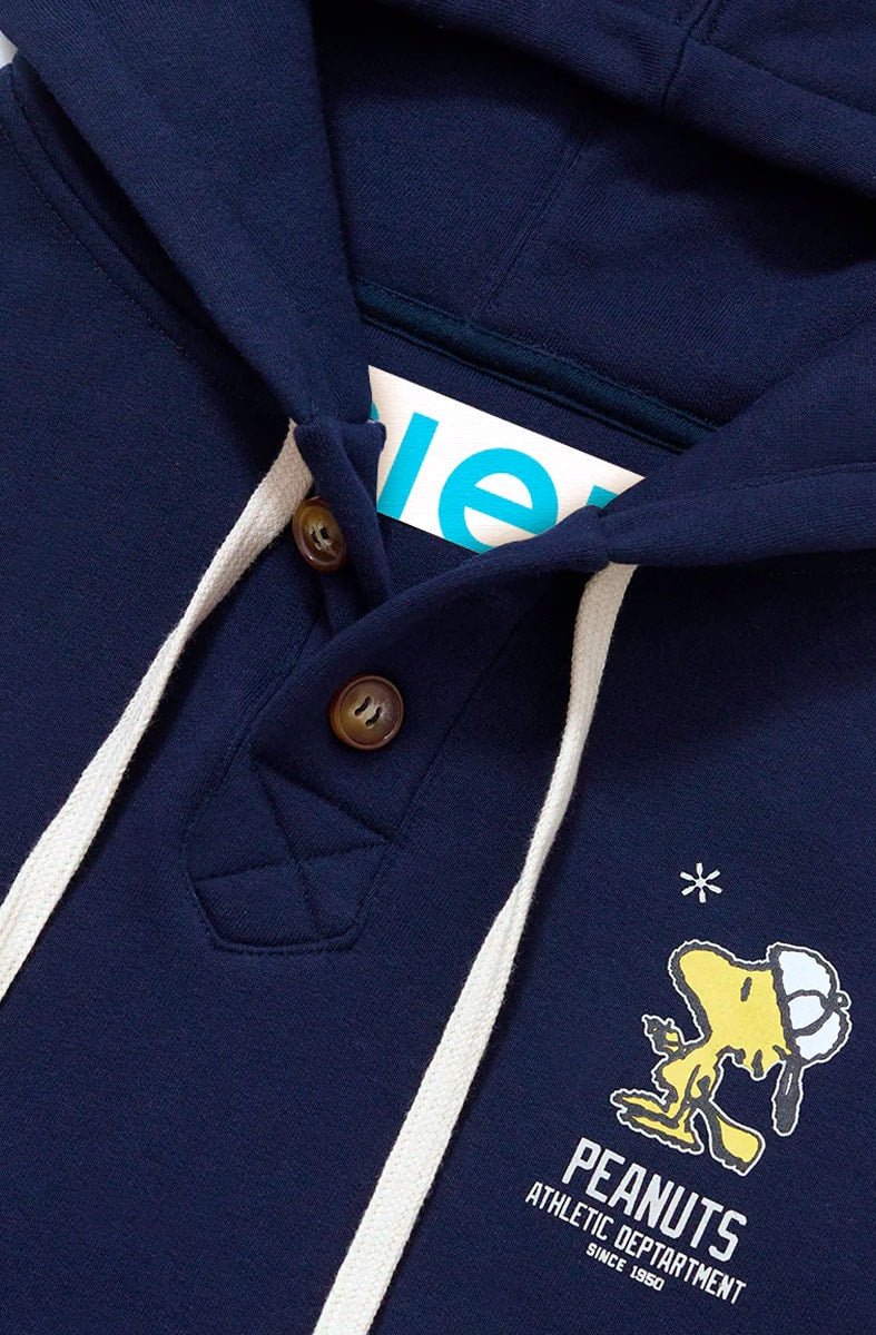 Moletom Piet x Peanuts Snoopy Hoodie Woodstock Azul Marinho - NewSkull