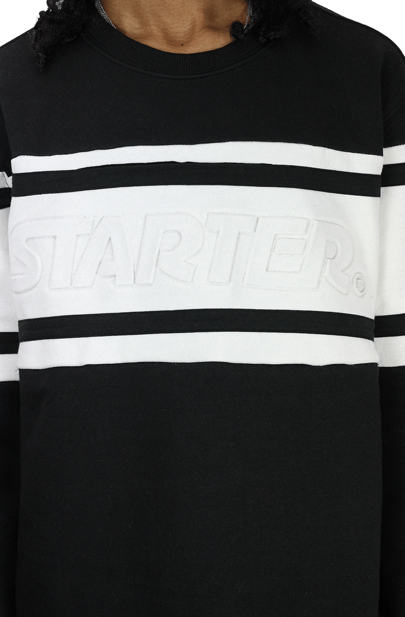 MOLETOM STARTER LOGO CARECA PRETO - NewSkull