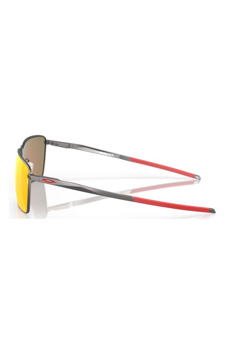 Óculos de Sol Oakley Ejector Prata/Vermelho - NewSkull