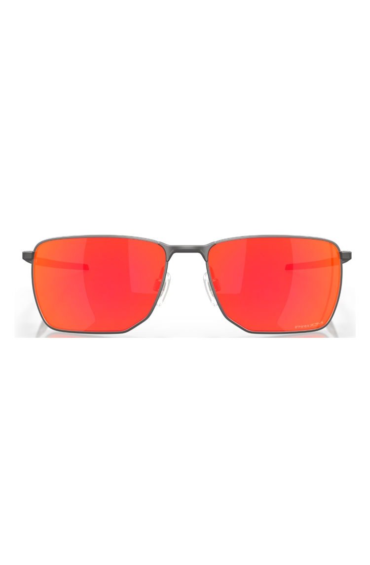Óculos de Sol Oakley Ejector Prata/Vermelho - NewSkull