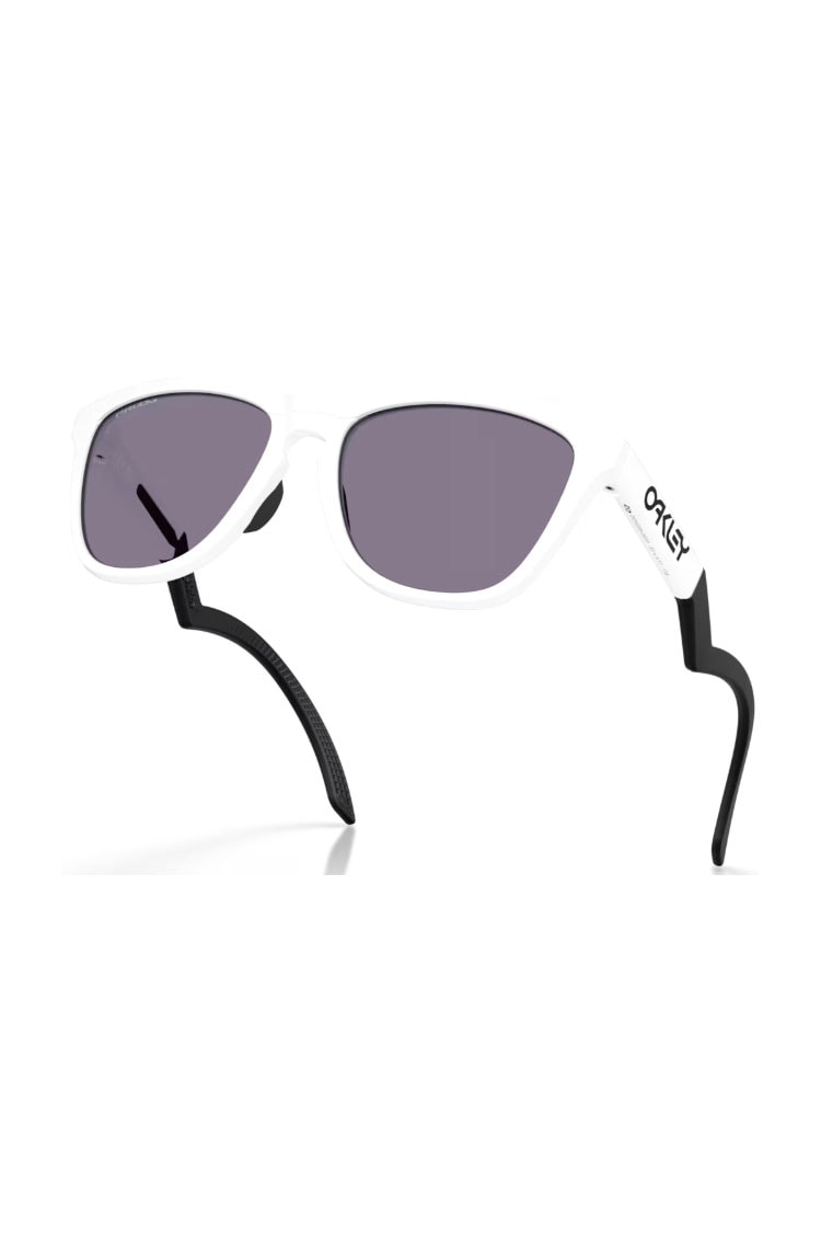 Óculos de Sol Oakley Frogskins Hybrid Duality Collection Branco/Preto - NewSkull