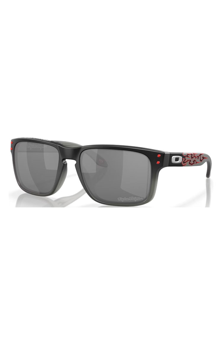 Óculos de Sol Oakley Holbrook Troy Lee Designs Series Preto/Vermelho - NewSkull