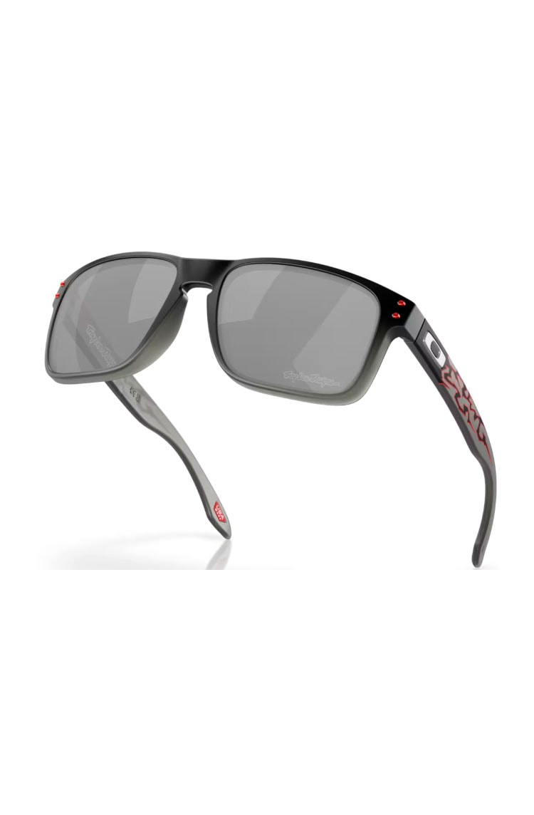 Óculos de Sol Oakley Holbrook Troy Lee Designs Series Preto/Vermelho - NewSkull