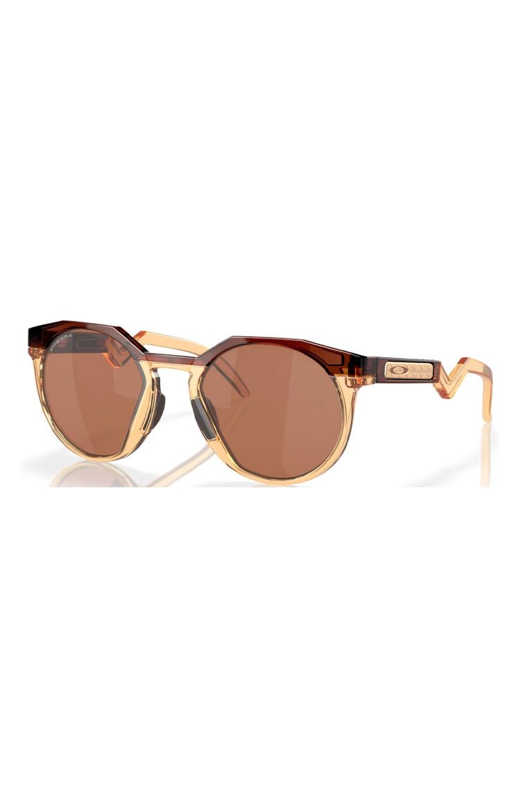 Óculos de Sol Oakley Kylian Mbappé Signature Series HSTN Dourado/Marrom - NewSkull
