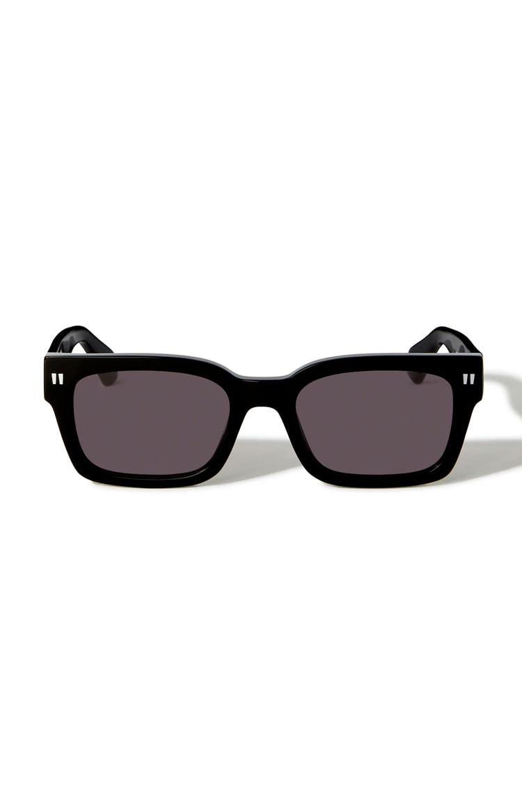 Óculos de Sol Off - White Midland Sunglasses Black Dark Grey - NewSkull