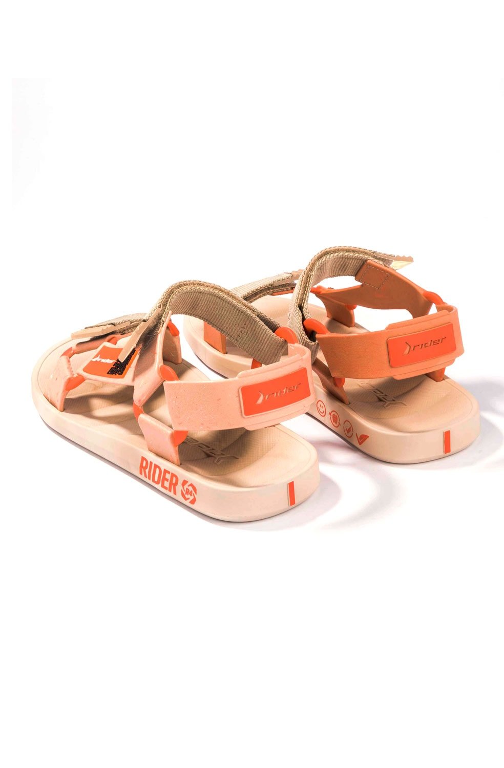 Papete Rider R4 Bege/Laranja - NewSkull