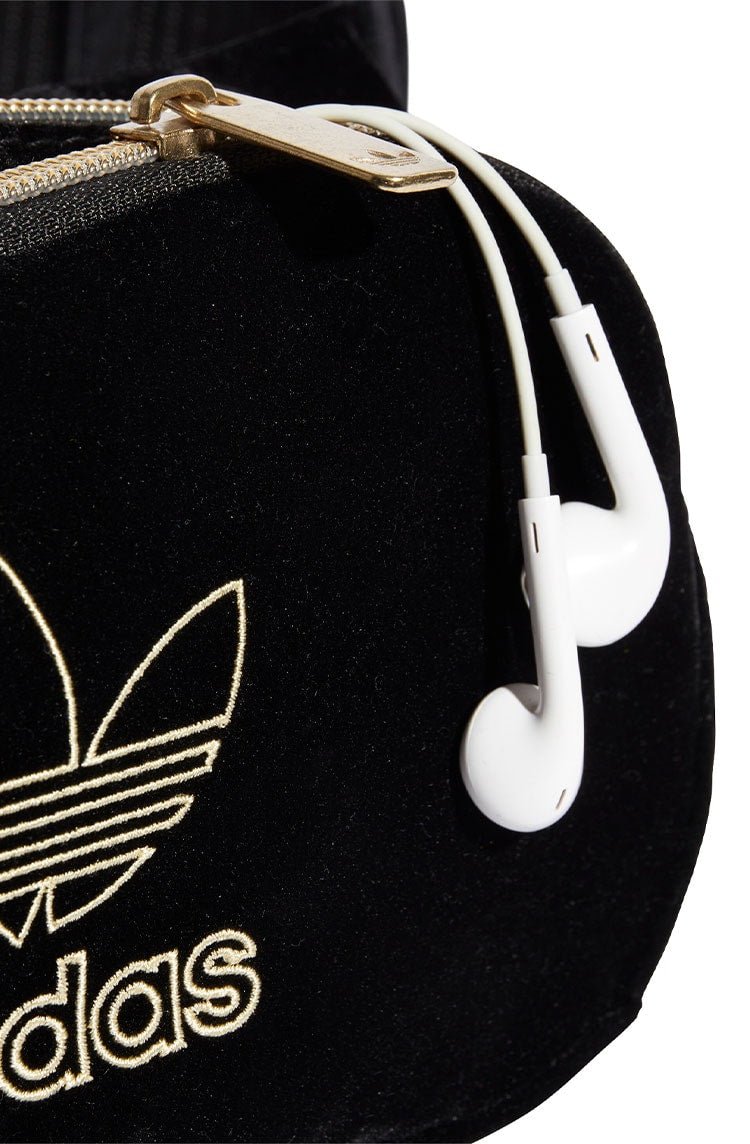 Pochete Adidas Velvet Preta/Dourada - NewSkull