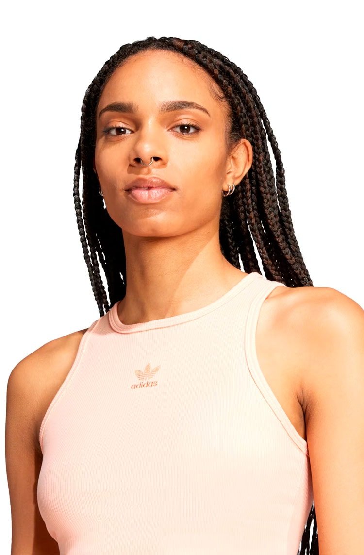 Regata Adidas Canelada Essentials Rosa Claro - NewSkull