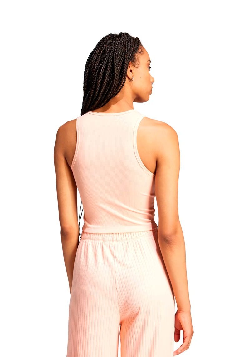 Regata Adidas Canelada Essentials Rosa Claro - NewSkull
