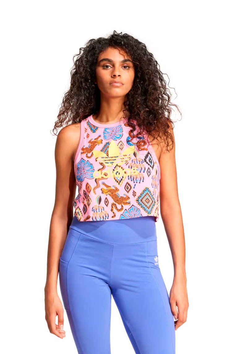 Regata Adidas x Farm Rio Rosa/Bege - NewSkull