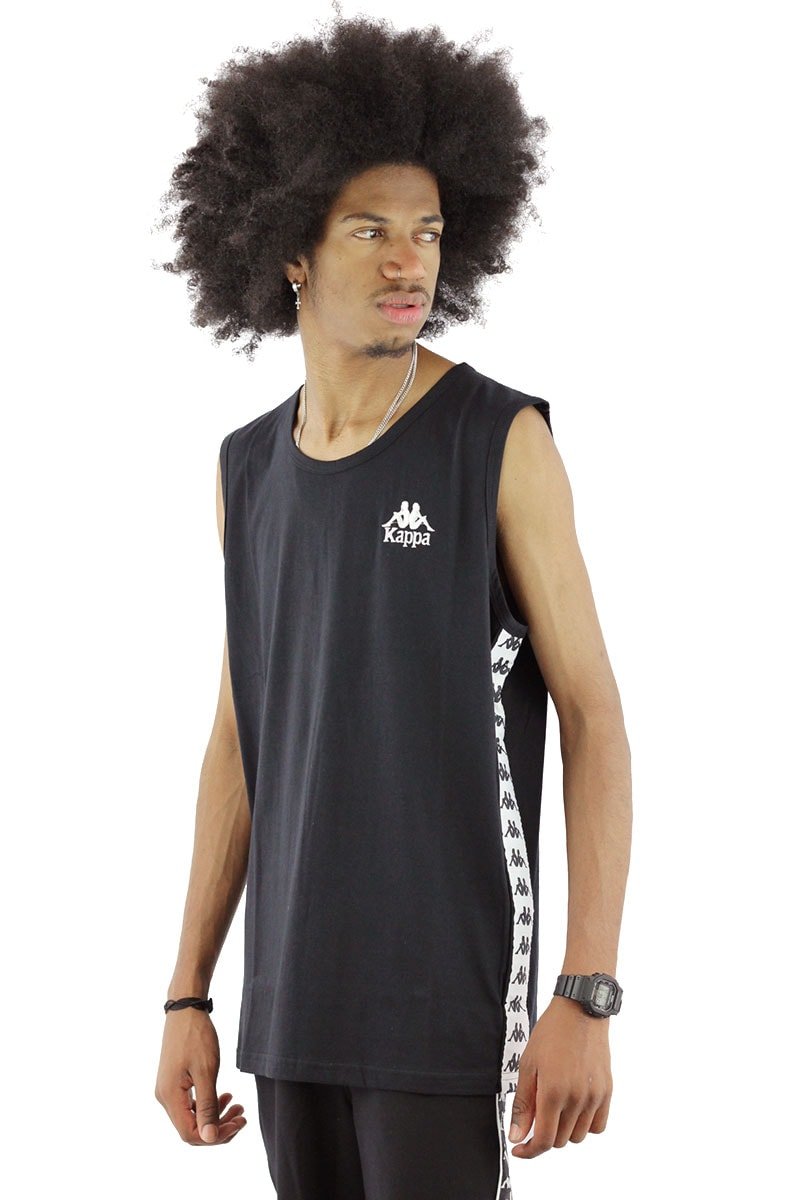 Regata Kappa Authentic Originale Due Due Preta - NewSkull