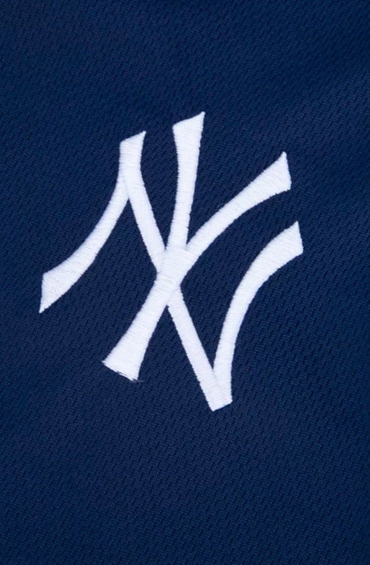 Regata New Era Jersey MLB New York Yankees Core Azul Marinho - NewSkull