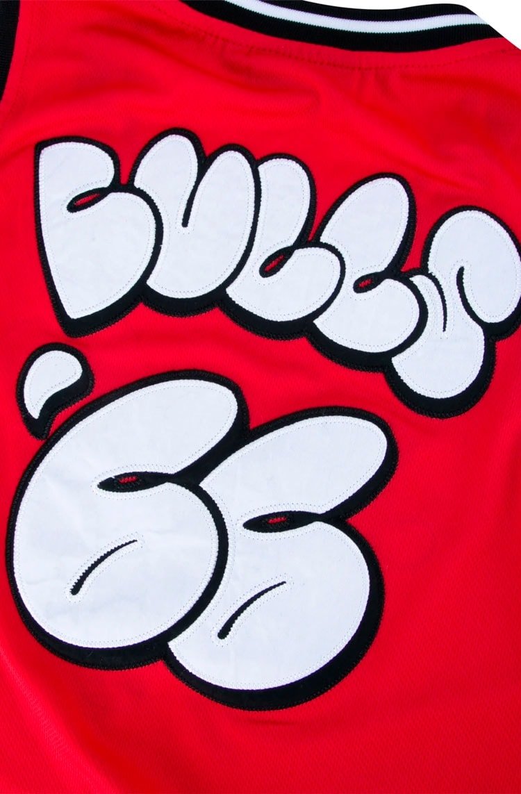 Regata New Era Performance Chicago Bulls Street Life Bold Vermelho/Branco - NewSkull