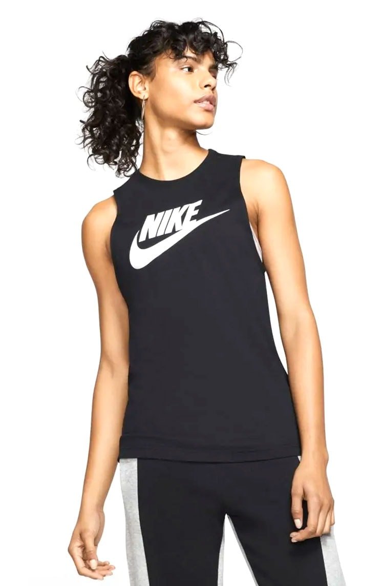 Regata Nike Sportswear Feminina Preto/Branco - NewSkull