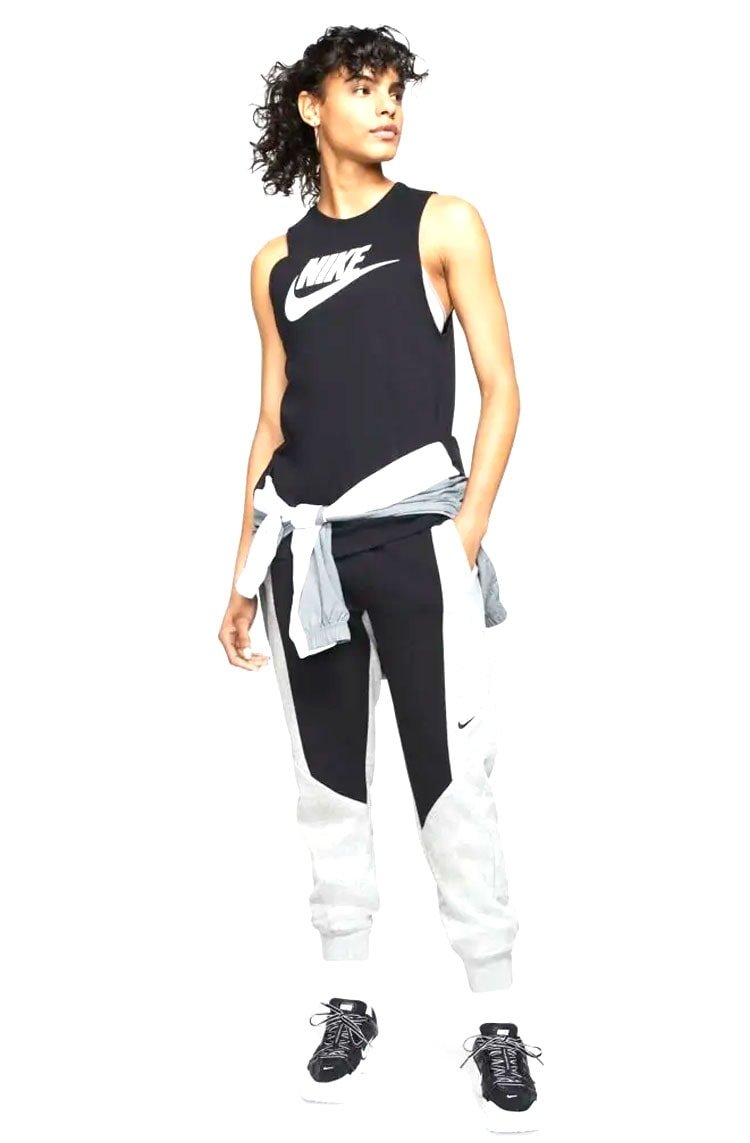 Regata Nike Sportswear Feminina Preto/Branco - NewSkull