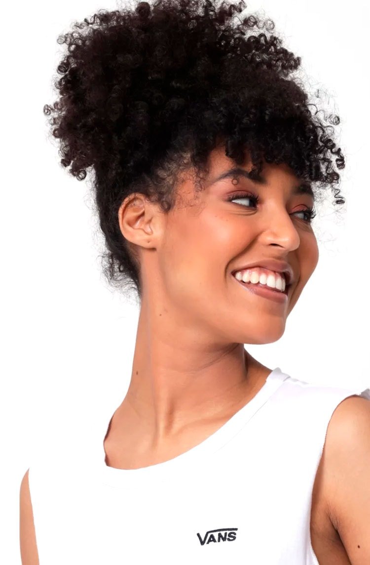 Regata Vans Feminina Junior V Tank Branco - NewSkull