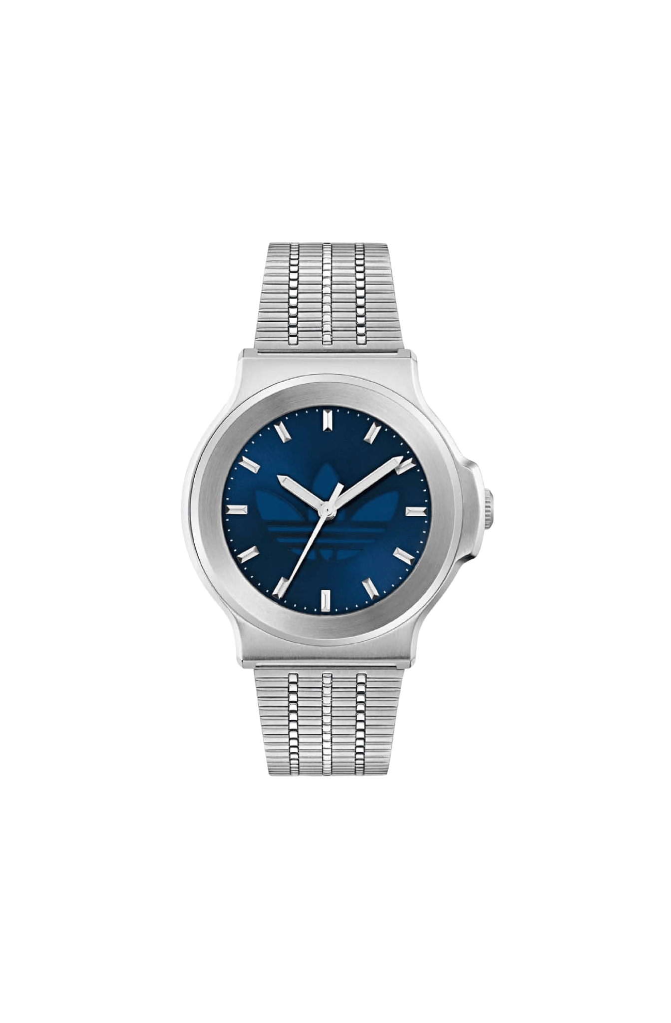 わ Relógio Adidas Expression Three Prata/Azul – NewSkull