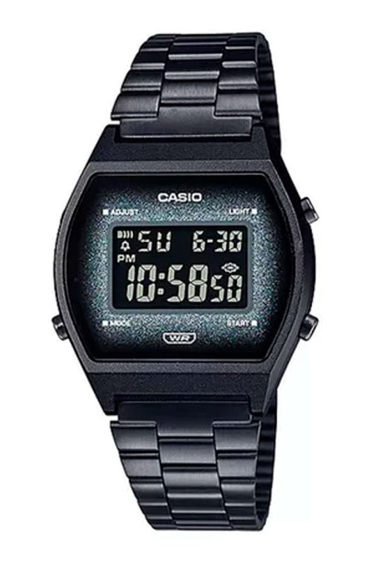 Relógio Casio Digital Vintage B640WBG - 1BDF Preto/Preto - NewSkull