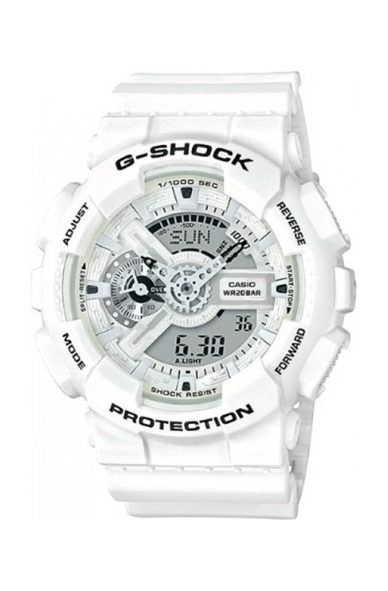 Relógio Casio G - Shock GA - 110MW - 7ADR Branco - NewSkull