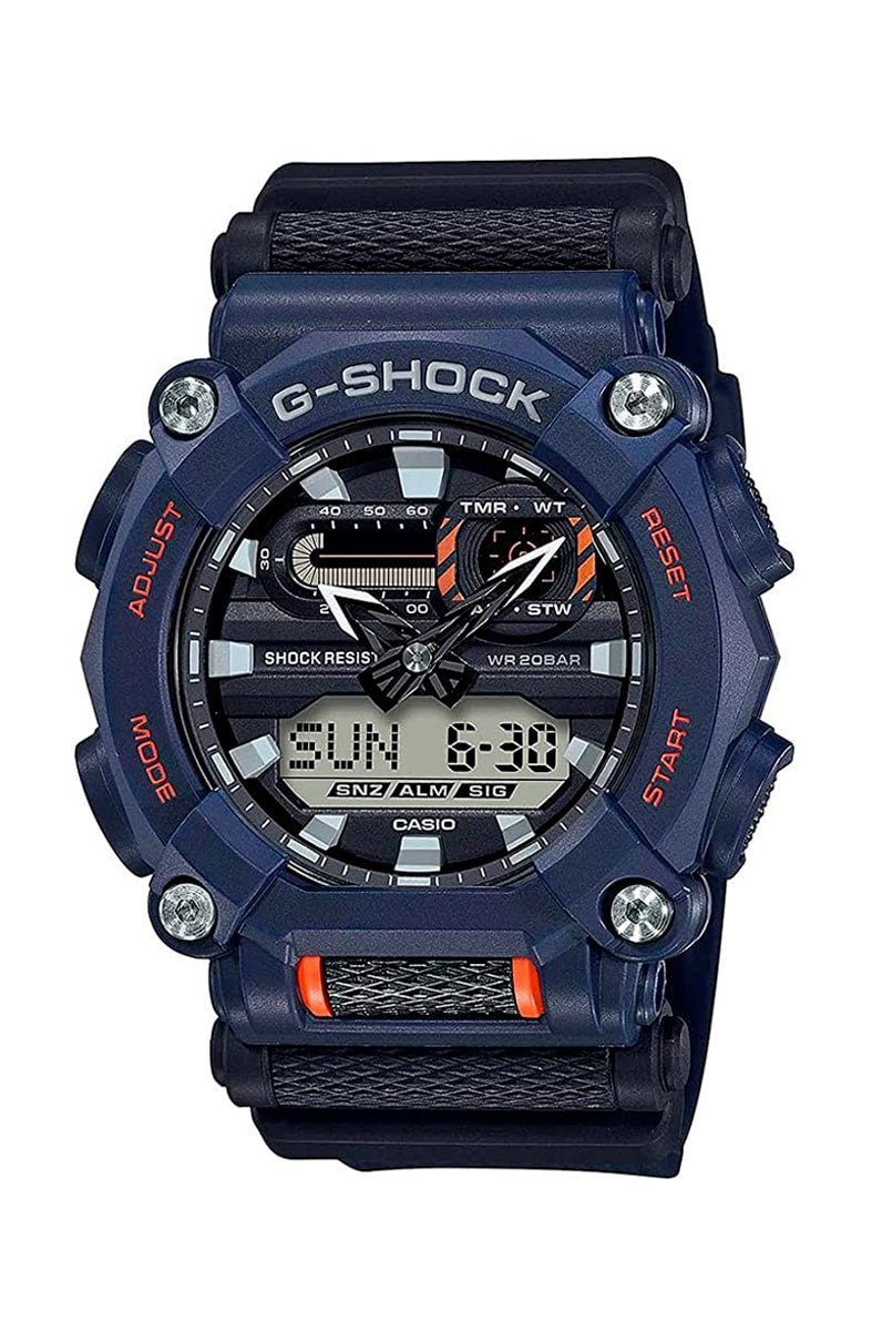 Relógio Casio G - Shock GA - 900 - 2ADR Azul/Preto - NewSkull