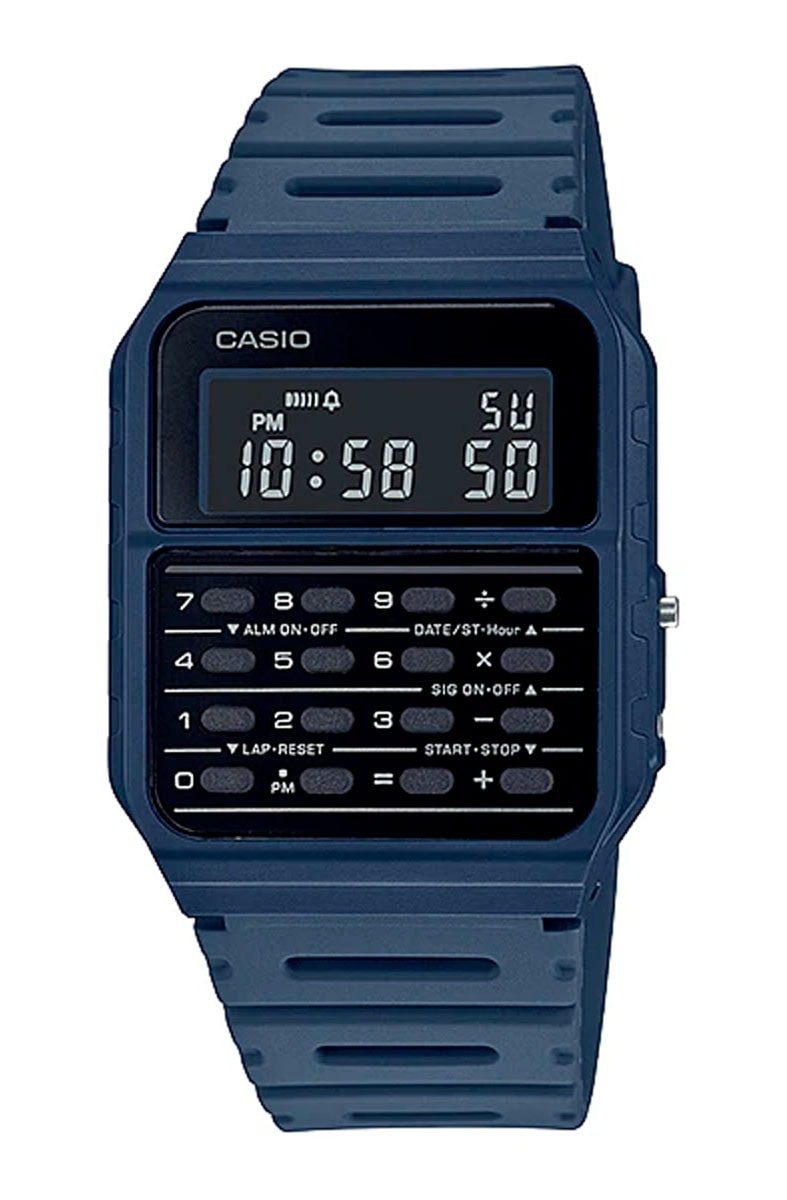 Relógio Casio Vintage CA - 53WF - 2BDF Azul - NewSkull