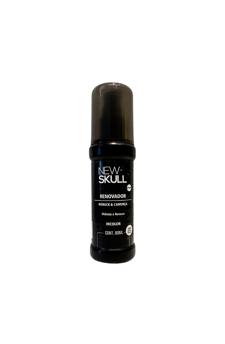 Renovador Newskull Nobuck e Camurça Líquido Incolor 80 ML - NewSkull