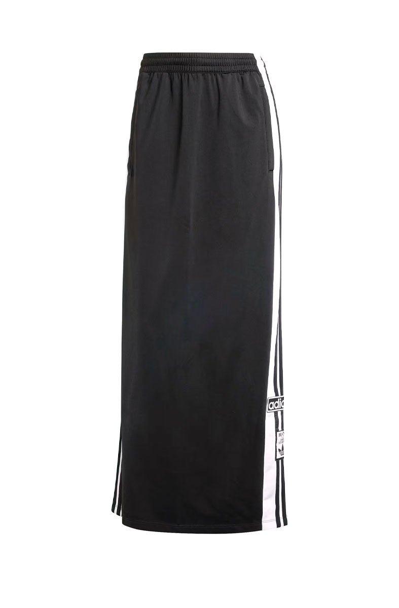 Saia Adidas Adicolor Adibreak Maxi Preto/Branco - NewSkull