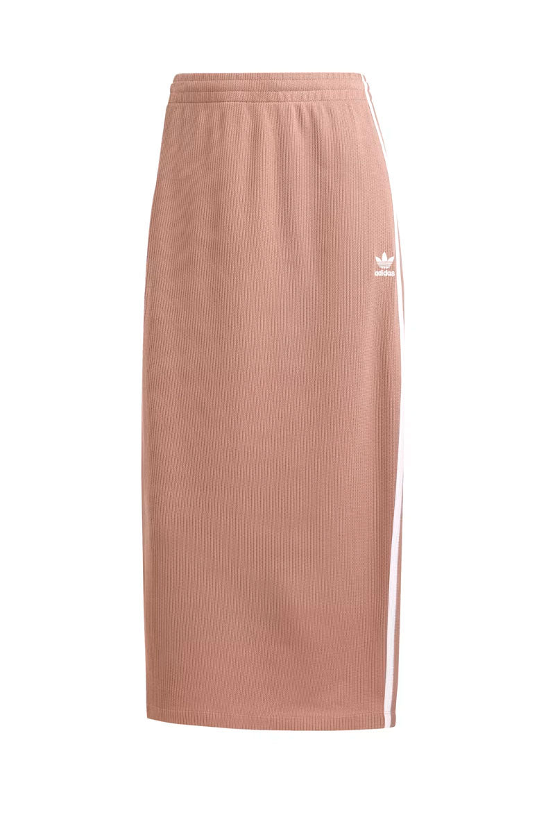 Saia Adidas Knit Skirt Marrom/Branco - NewSkull